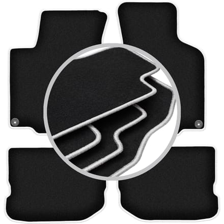 CARLUX-SILVER automatten voor: Volkswagen New Beetle coupé, cabrio (1997-2020)