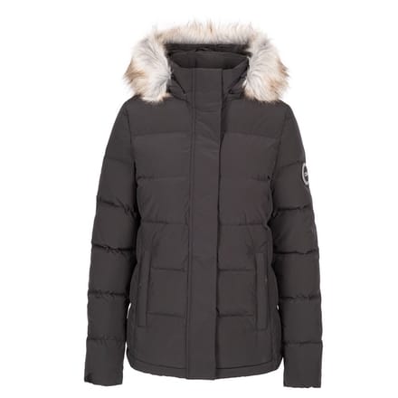 Trespass Dames/Dames Composed DLX Donsjack (Zwart)