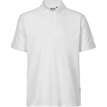 Men's Classic Polo met korte mouwen White - L