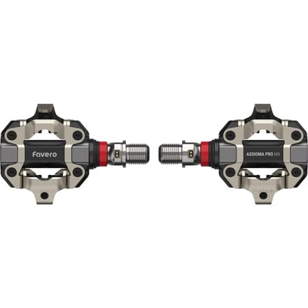 Favero Assioma Pro Mx-2 Pedalen Met Vermogensmeter Zilver