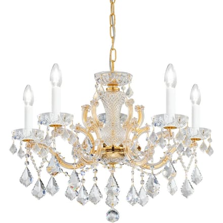 KOLARZ Maria Louise kroonluchter Crystal 5-lamps