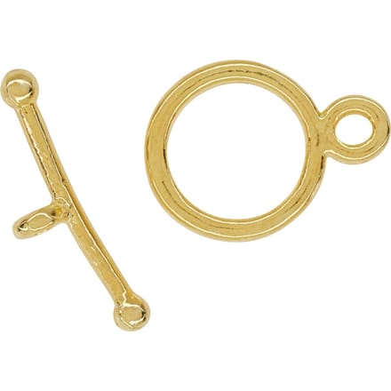 Knevelbevestiging filigraan - Goud