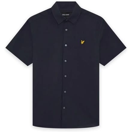 Lyle & Scott Short Sleeve Linen Blend Shirt