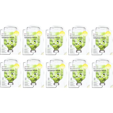 Leaders, je suis le Masque Phyto Vitamine, 10 masques en tissu, 23 ml (0,77 fl oz) chaque beige
