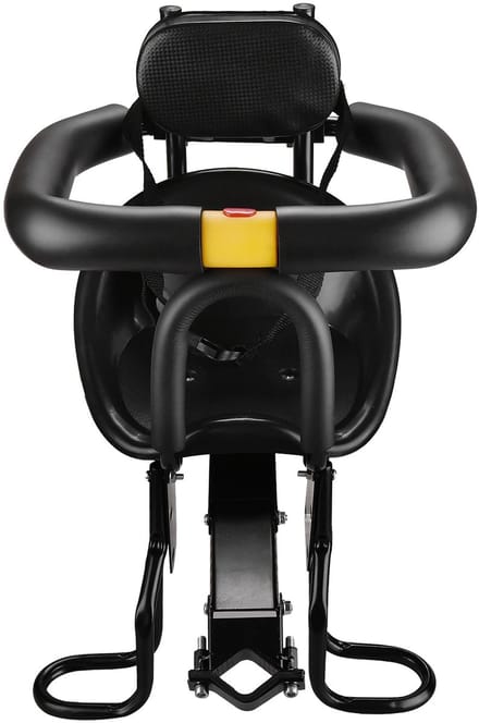 Kinderfietsstoeltje, 70 kg draagvermogen, comfortabele kussen, zachte rug