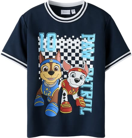 NAME IT - NMMMARGO PAW SS NREG POLY TOP CPLG - Jongens - T-shirts