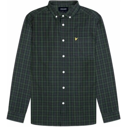 Geruite blouse met lange mouwen Lyle & Scott