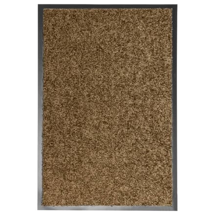vidaXL - Deurmat - wasbaar - 40x60 - cm - bruin