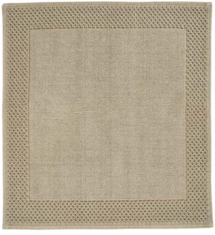 Aquanova Yuna - Badmat - GOTS COTTON - 60x60 - Amandel