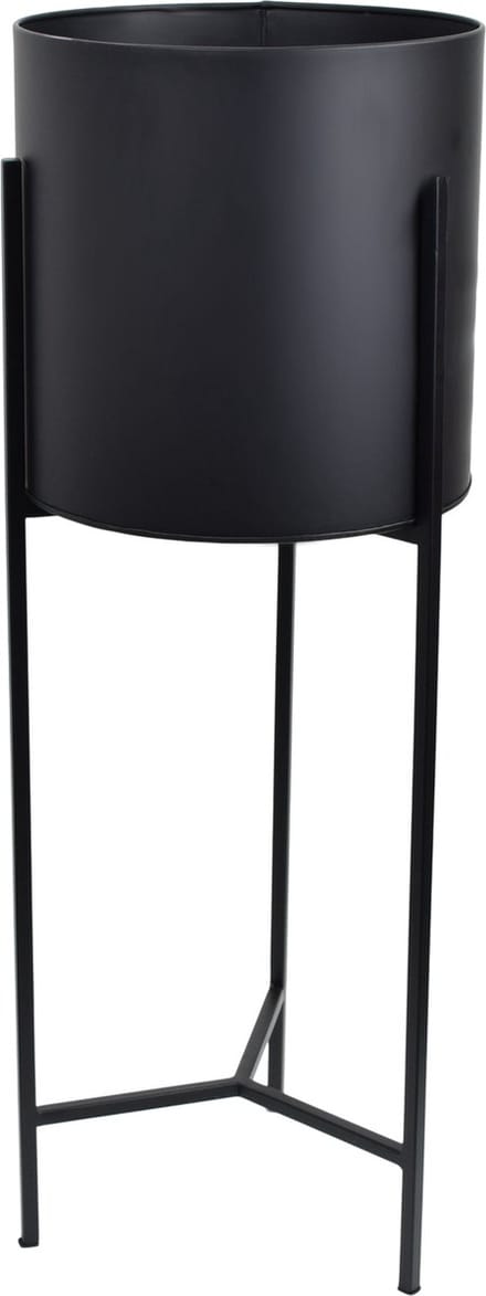 LOFT42 Joy Plantenbak Rond - Metaal - Mat Zwart