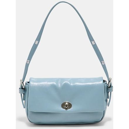 Stradivarius Mini-schoudertas met kreukeleffect  Hemelsblauw OS