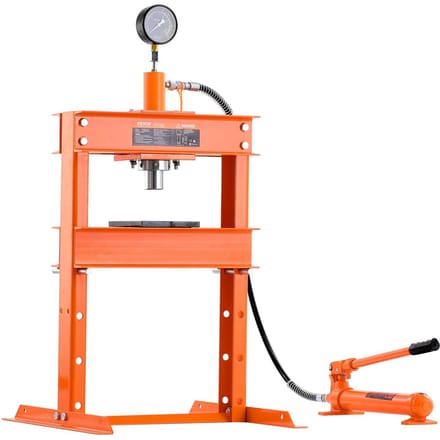 10 T Hydraulische Werkplaatspers Hydraulische Pers met Persplaat voor Buigen