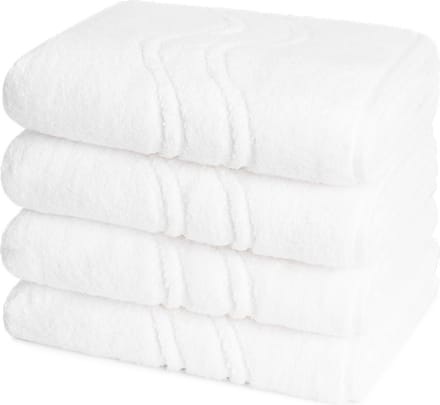 Ross Dames en Heren 4 X handdoek - per set Cashmere feeling