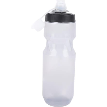 710ml Sportwaterfles met Lekdicht Deksel Verstelbaar Uitlaatventiel Herbruikbaar PP5 Siliconen Sport black