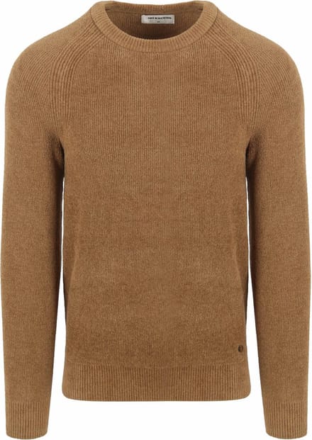 Pullover met ronde hals: Ribgebreide structuur en superzachte touch