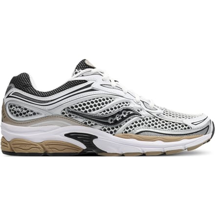 Saucony Progrid Omni 9 Sneakers Heren - Wit - Maat 43 - Mesh/Synthetisch