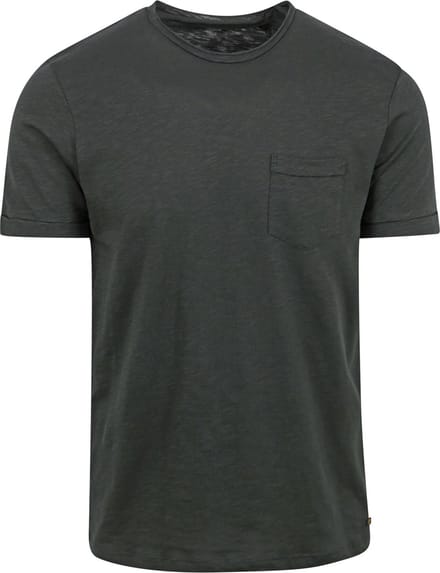 T-shirt ronde hals Slub