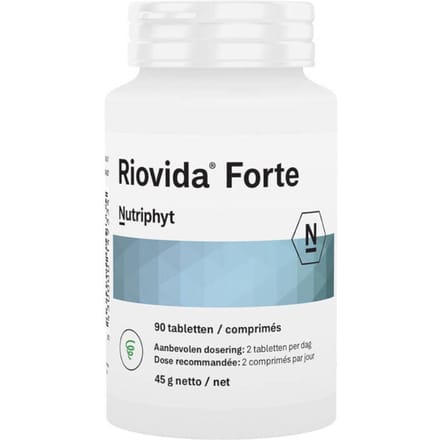 Nutriphyt Riovida Forte 90 Gecomprimeerde tabletten