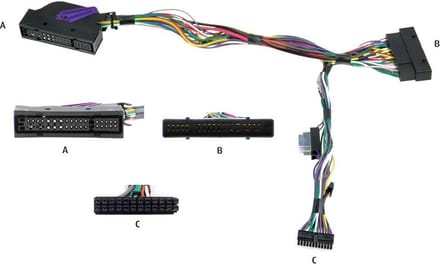 Kram Audio2Car Mercedes SL R230 MET Bose Sound system