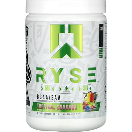 RYSE, BCAA/EAA, Cône de Neige Tropical, 13.3 oz (378 g)