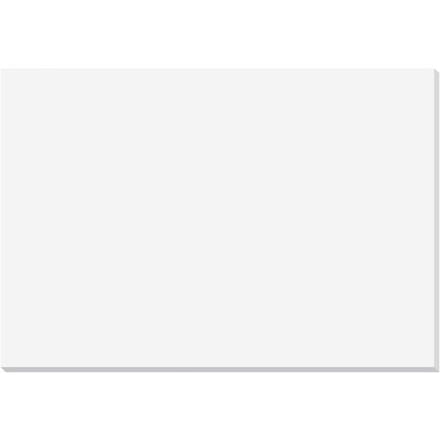 Sigel schrijfblok blanco wit, formaat ca. A2, 30 vel, taalneutraal zonder kalender, FSC® zelfklevend papier, wit
