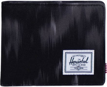 Herschel Roy - Portemonnee 11 cm RFID (blurred ikat black)