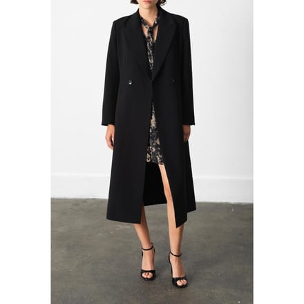 French Connection Azra Twill Structured Coat Black Taglia: 6 | Blazers Outlet | Donna | Nero