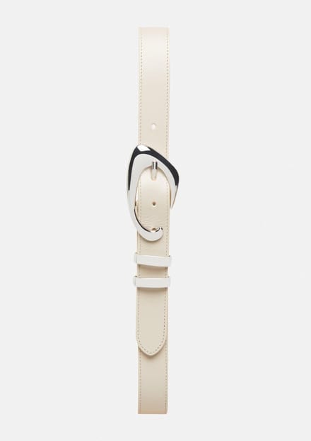 Tendens Leren Ceinture met Exclusief Design Gesp Dames COMMA