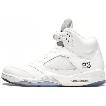 Air Jordan 5 Retro 'Metallic White' 2015 136027-130 40 white