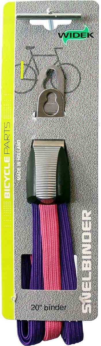 Fiets Snelbinder Widek triobinder 20 paars/roze