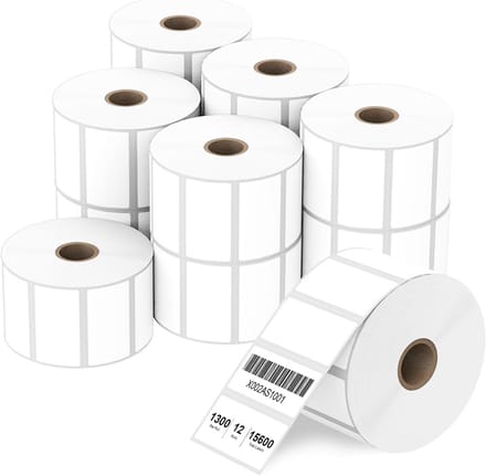 Direct Thermische Etiketten 2x2.5cm - Verzenden, Adres & Barcode Labels voor alle Thermische Printers