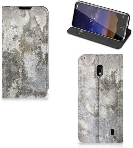 Nokia 2.2 Standcase Beton Print
