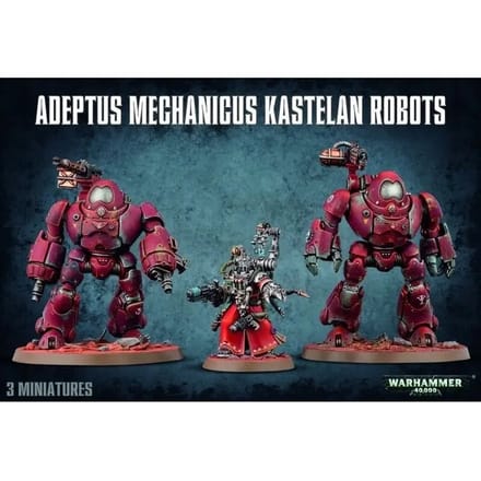 Beeldje Games Workshop Warhammer 40k - Adeptus Mechanicus Kastelan Robots