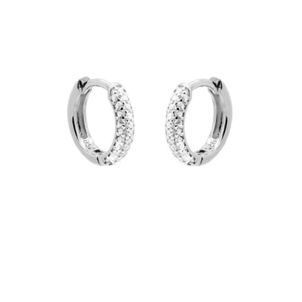 Karma Oorringen strass dik Crystal