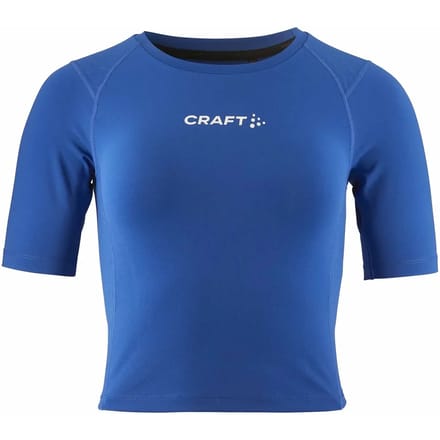 Craft Rush 2.0 Crop Top Dames - Royal | Maat: M