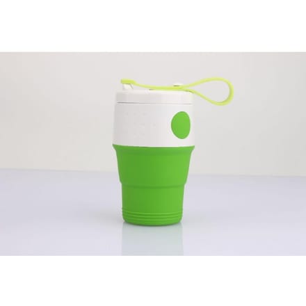 Creatief cadeau opvouwbare siliconen koffiebeker siliconen dagelijkse waterbeker 301-400ml