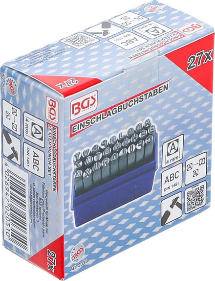 BGS Slagletterset 4 mm