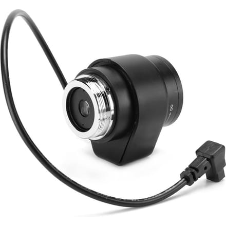 720P 3,5 8mm Brandpuntsafstand CCTV HD Automatisch Diafragma Lens CS Mount voor Surveillance Beveiligingscamera black