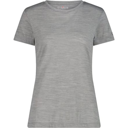 Dames T-shirt met ronde hals van merinowol CMP