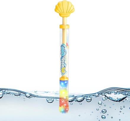 Watersproeier Speelgoed - Waterpistool Kinderen - Buiten Spelen - Met Lichteffect - 36 x 7 x 4 cm - Geel