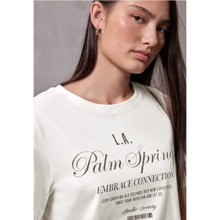 Shirt met tekst