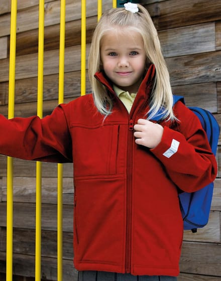 Result Junior Classic Soft Shell Jacket RT121J - Red - L (9-10)