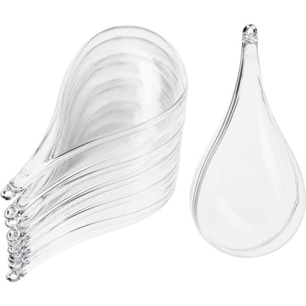 VBS Acrylvorm "Druppel", 11 cm, 6 stuks