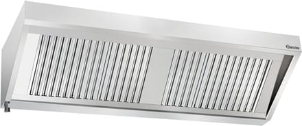 Bartscher Wandafzuigkap - CNS - Zonder Motor - 2000x700x450mm