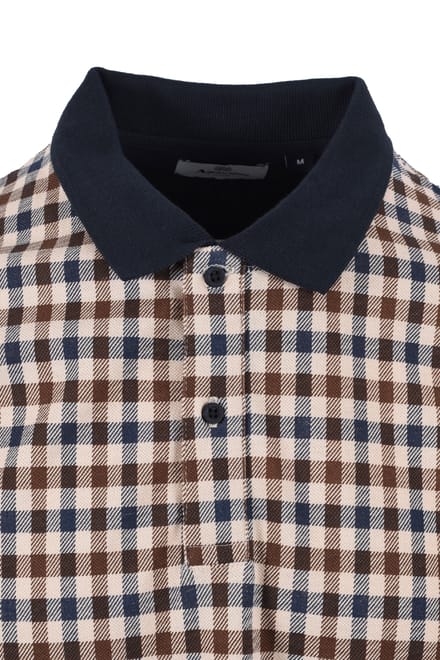 Aquascutum Iconische Polo Marine
