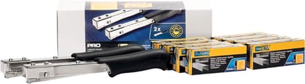 Hamertacker R19 Voordeelset – Inclusief 40.000 Nieten Type 13 (6mm) & 2x R19 Hamertacker