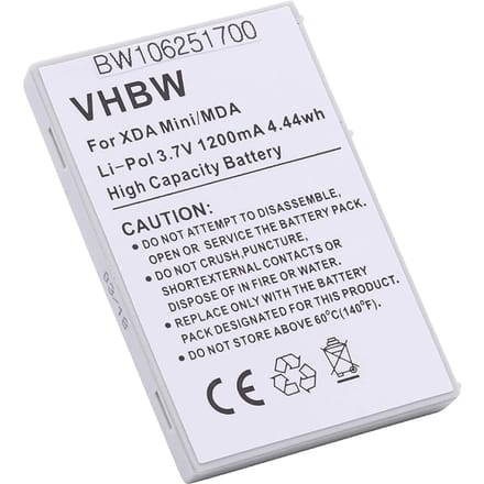 Li-polymeer batterij voor HP IPAQ bw106251700