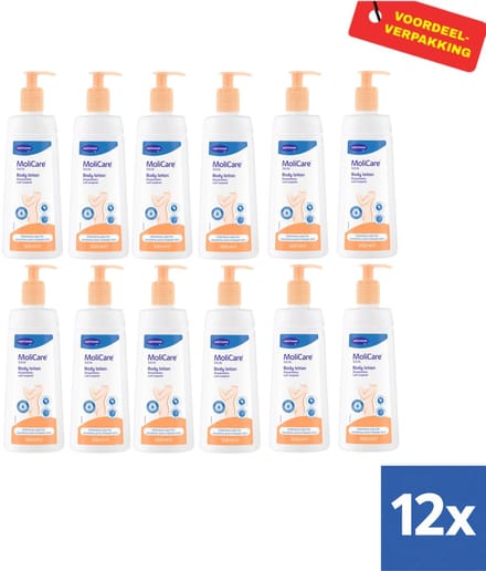 12x MoliCare® Skin Body Lotion- (12x 500ml)