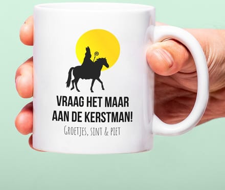 Mok Vraag Het Maar Aan De Kerstman van Ditverzinjeniet.nl