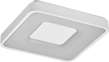 OSRAM ORBIS Piana LED Plafondlamp 380mm, 24W, 3000K warm wit, Click-DIM, Wit, Metaal, IP20